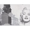 Rasch Paper Border - Marilyn Monroe - Gray-Black - 25.5 cm - 1 roll