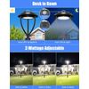 Waterproof Led Post Top Light 100W with Photocell LED Circular Area Light 5000K