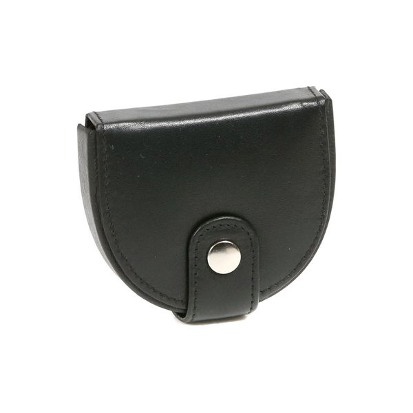LEAS Schüttelbörse Münzbörse Echt-Leder, schwarz Special-Edition