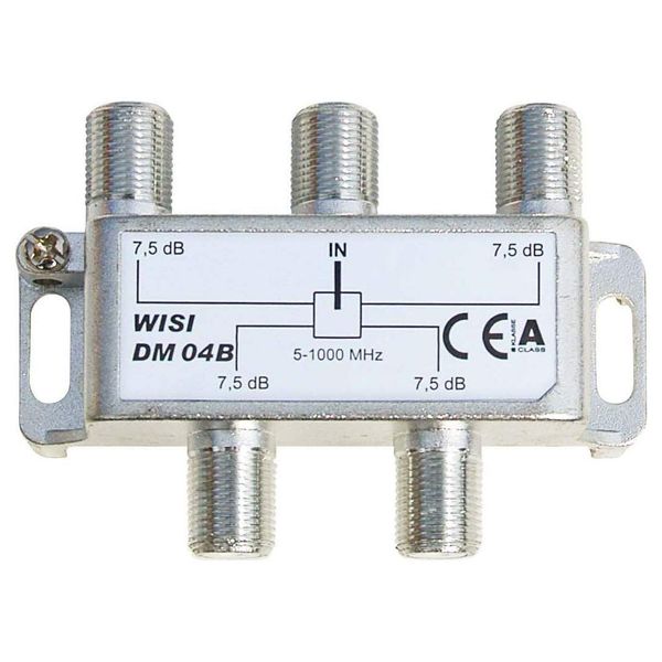 WISI DM 04 B, Verteiler, 4-Fach, 7,5 dB