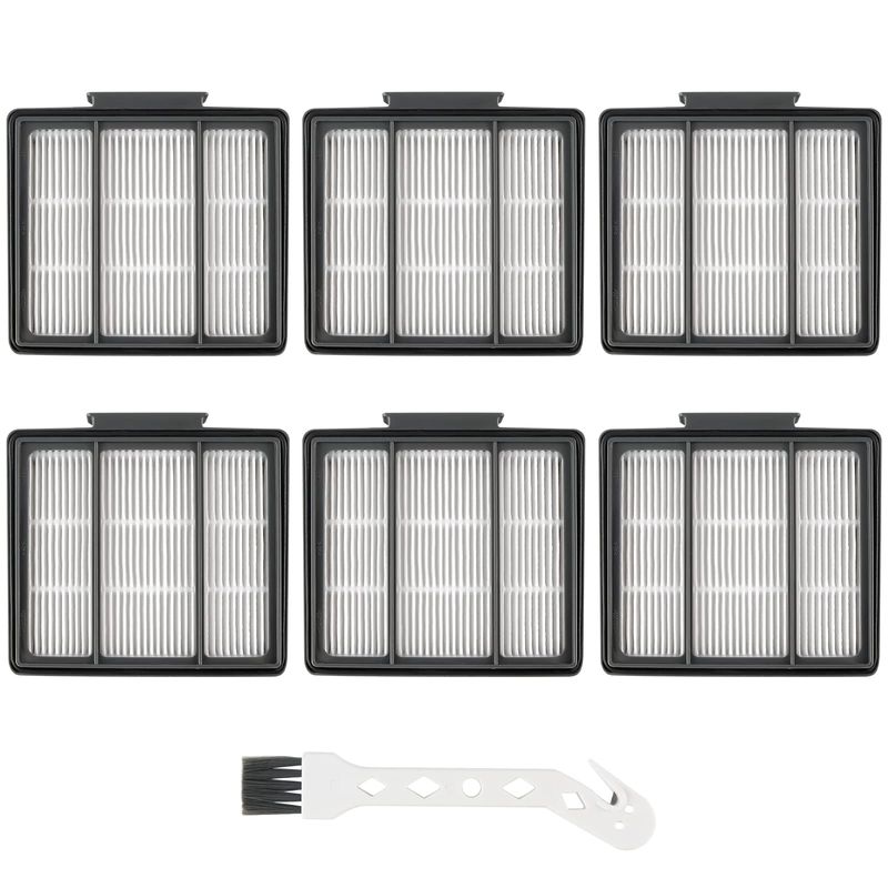 6PACK RVFFK950 Filter for Shark Robot Vacuum Filter Replacement by ...