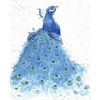 Wrendale Designs Greeting Card - TAIL ENVY (Peacock)