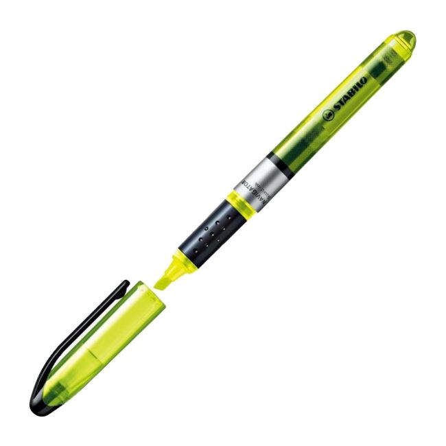 STABILO B545-24 Highlighter Navigator Yellow 2 Pack