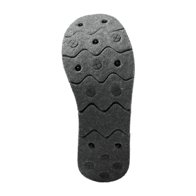 Shimano KT-005V Geolock Cut Rubber Pin Felt Sole Kit, Nakamaru, M, Dark Gray