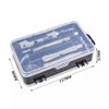 117PC Mini Micro Precision Screwdriver Set Ext Bar & 98 Bits Pry Tools Tweezers