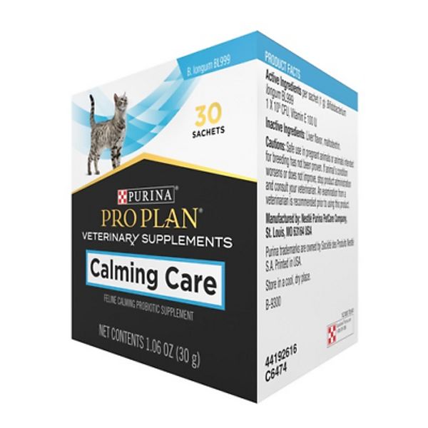 Purina Calming Care Feline Nutritional Supplement, 30 Sachets