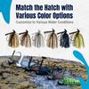 Reaction Tackle Lead Flipping Jig- 1/2 oz- Perch (3 Pack)