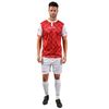 Givova, kit competition, white/red, XL