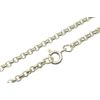 GENUINE Sterling Silver Round Link Belcher chain 24 inch