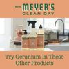 Mrs. Meyer's Hand Soap, Made with Essential Oils, Biodegradable Formula, Geranium, 12.5 Fl. Oz