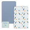 Yoofoss Cot Bed Sheets 85 x 51 cm Fitted Super Soft and Breathable Cot Bed Sheets Cozy Baby Cot Sheets 2 Pack