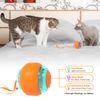 Automatic Self Moving Bouncing Rolling Ball for Indoor Cat Kitten with Lights