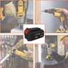 NNQEKBUF 20V 6.0A Replacement Battery Compatible with Dewalt DCB200 DCD DCF DCG Series Cordless Power Tools