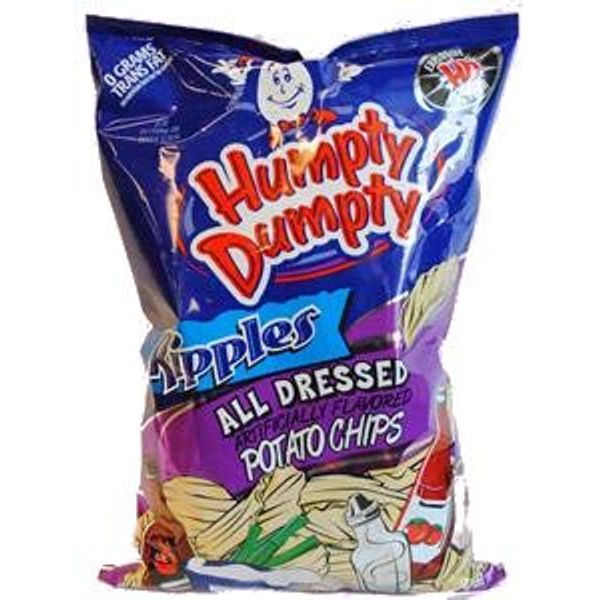 Humpty Dumpty Potato Chips, 6 Ounce, 1 Count (All Dressed)