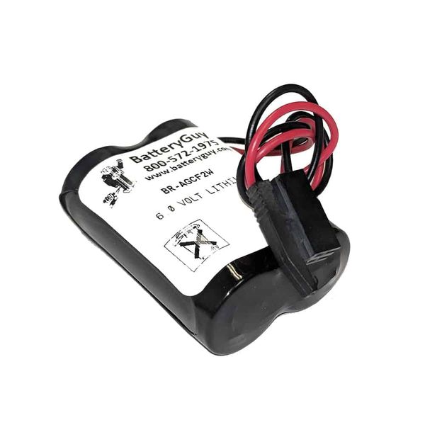 BatteryGuy BR-AGCF2W Replacement 6V 1800mAh Lithium PLC Battery