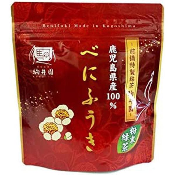 Japan Direct Purchase Benifuki Tea Powder Green Tea 80g Containing Methylated Catechin Komai Garden Kagoshima, Quantity, Details