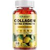 Hydrolyzed Collagen Gummies With Biotin,Vitamin C& E - Extra Strength 60 Gummies