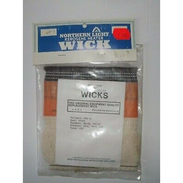 Northern Light  #4003 Kerosene Heater Replacement Wick New Old Stock