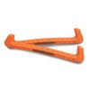 Xcess Adjustable Pearl Ice Skate Guards - Multiple Colours (Orange)