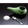 Sattvic Path Ergonomically Designed Hand-made Ceramic Neti Pot, Clay Brown