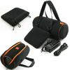 Black Travel Soft Carrying Case Bluetooth Wireless Speaker Case Bag for JBL