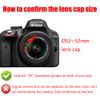 28mm Lens Cover Compatible for Camera Lenses, ADQQUI Plastic Camera Accessories (2 Pack)