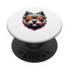 Retro Sunglasses Cairn Terrier Terriers PopSockets Adhesive PopGrip