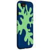 iPhone SE (2020) / 7 / 8 Danish Pastel Abstract Algae Modern Geometric Blue Case