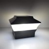 RELIGHTABLE Solar Square Outdoor Post Cap Deck Lights for 4x4 (Copper) (18-Pack)