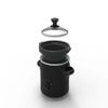Slow Cooker 2 QT Crock-pot Matte Black Finish Removeable Stoneware Pot