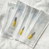 50 Pieces Yoomay Permanent Makeup Eyebrow Microblading Needle for Fog Embroidery Blades Needles for Manual Supplies (Double Line Flat 15)
