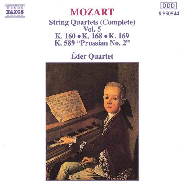 MOZART: String Quartets, K. 168-169 and K. 589, 'Prussian No. 2'