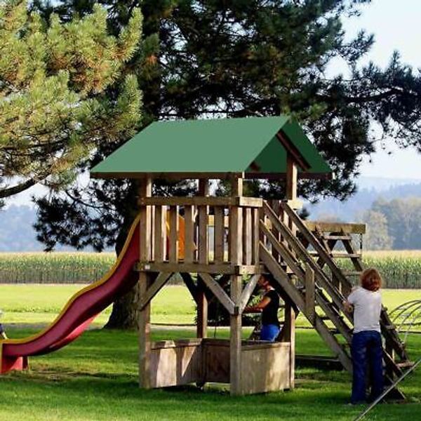 52"x90" Swing Set Replacement Tarp UV Protection Playground Roof Playset