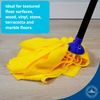Mr Cleanie Microfibre Strip Mop Replacement Head Refill for Household Cleaning Kitchen Bathroom