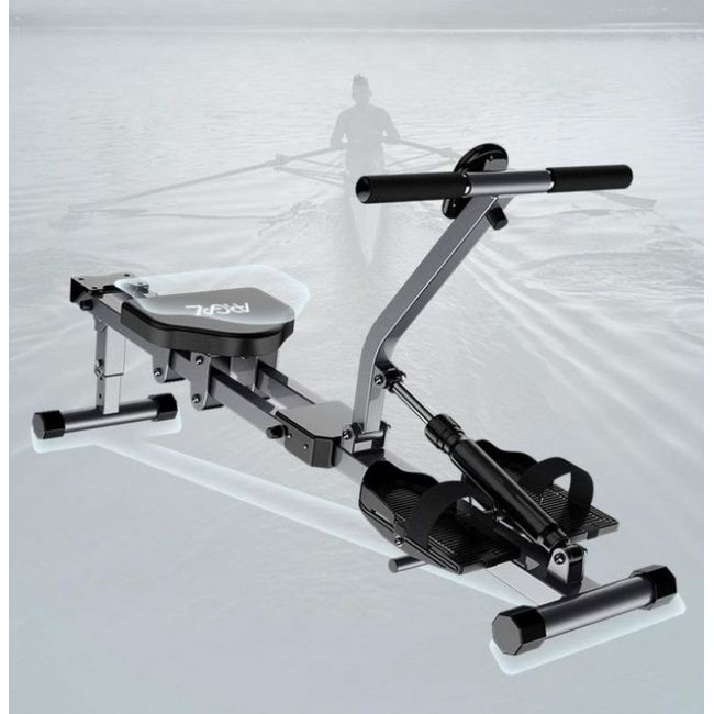 Back extension Roman chair, home hydraulic rowing machine, indoor fitness equipment to lose belly fat, 4_flagship counting model