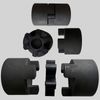 sourcing map 8pcs L90 Jaw Coupling Insert, Urethane Flexible Solid Type Jaw Coupling Center Insert for L Jaw Coupling L-Jaw Coupler Set, Red