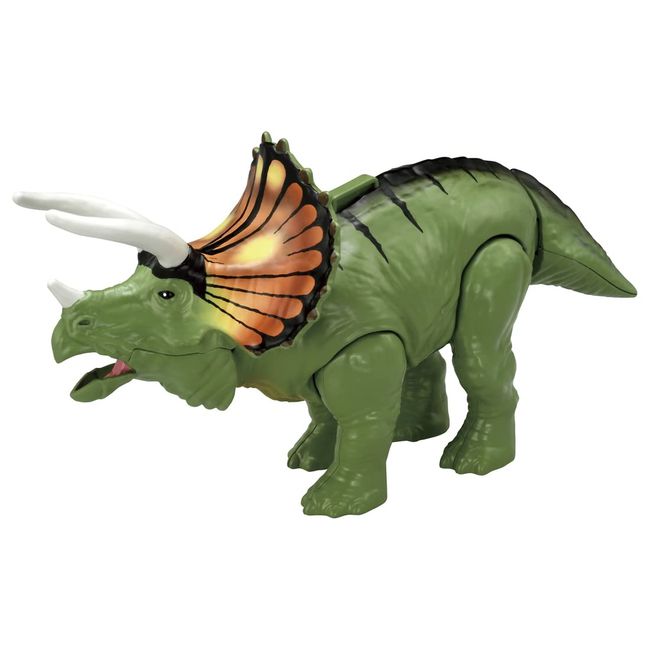 TAKARA TOMY Ania Adventure Continent Ania Kingdom Big Ania Tree (Triceratops) Animal Dinosaur Toy For Ages 3+