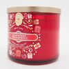 (2) Bath & Body Works White Barn Red Raspberry Thumbprint 3-wick Candle 14.5oz