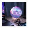 3D Printing Moon Galaxy Lamp Moonlight  Touch Color Changing With Cute Gift Box 