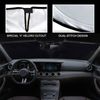 Custom For Mercedes Benz E-Class GLC Car Windshield Sunshade Foldable Cover