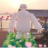 5 Inch Round Balloons 13cm Standard White White 50pcs