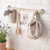 S-Hook, White Pack of 5