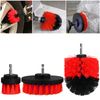 4PCS Drill Brush Set Power Scrubber Drill Attachments Carpet Tile Grout Cleaning