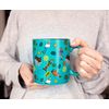 Scooby-Doo Sticker Pattern Ceramic Mug | Holds 20 Ounces