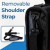 Case it Mighty Zip Tab School Zipper Binder with Expanding File and Pockets