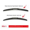 Front and Rear Windshield Wiper Blade For Mitsubishi ECLIPSE CROSS 18-20 Set 3