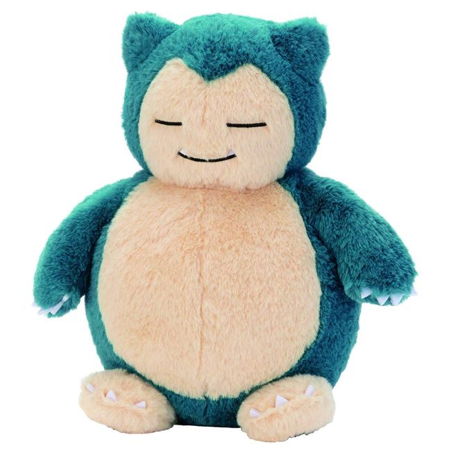 Pokémon Kudata! Plush M Snorlax Height Approx. 10.6 inches (27 cm)