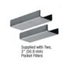 CRL CR15TAABS Brushed Stainless CRS Rail Adaptor with Adjustable Top