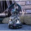 Nemesis Now Azul Oracle Snowglobe, Blue, 19cm