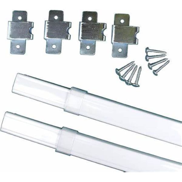 Kirsch 8" - 12" Sash Rod Pair